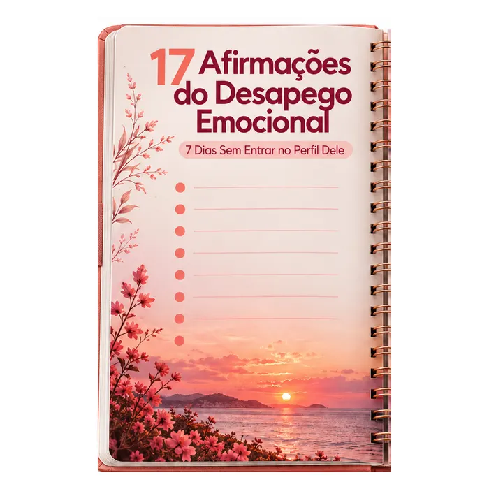 Mockup Bônus: 17 Afirmações do Desapego Emocional