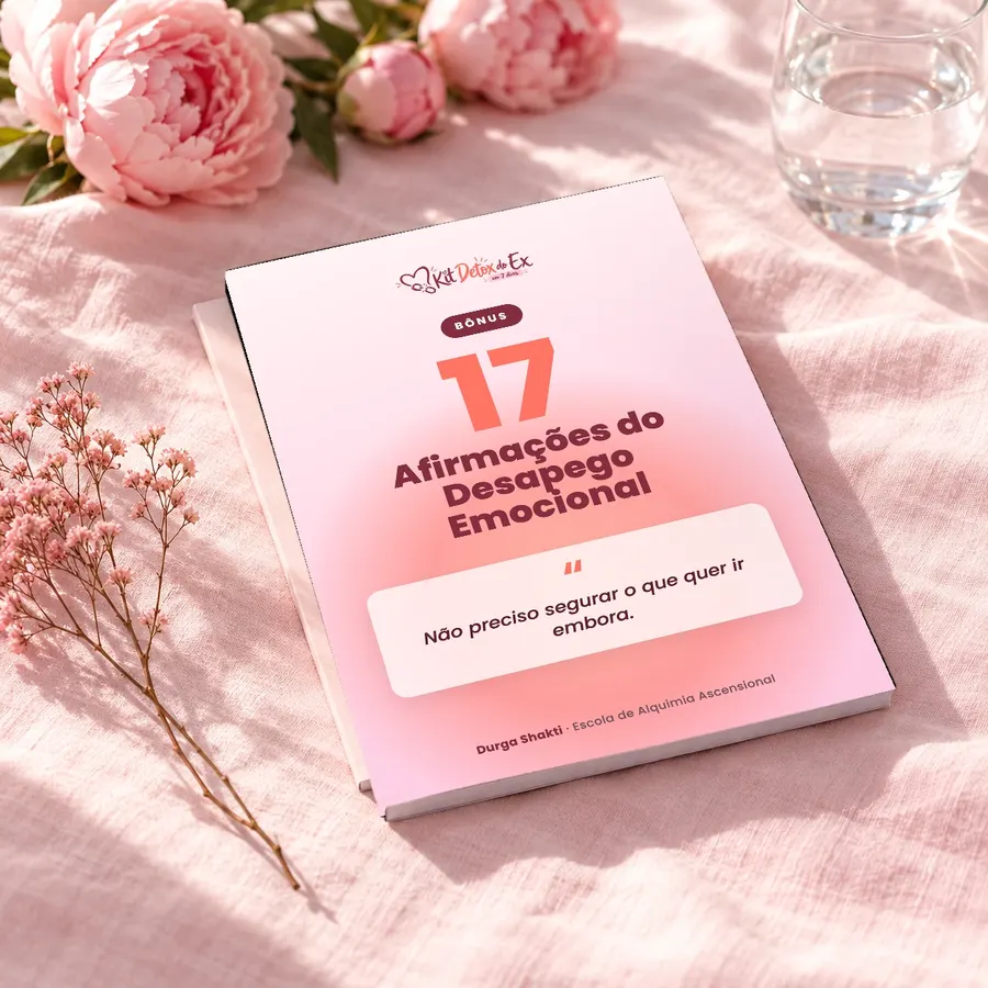 Mockup Bônus: 17 Afirmações do Desapego Emocional