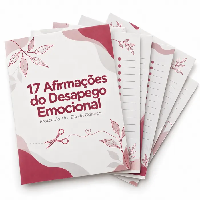 Mockup Bônus: 17 Afirmações do Desapego Emocional